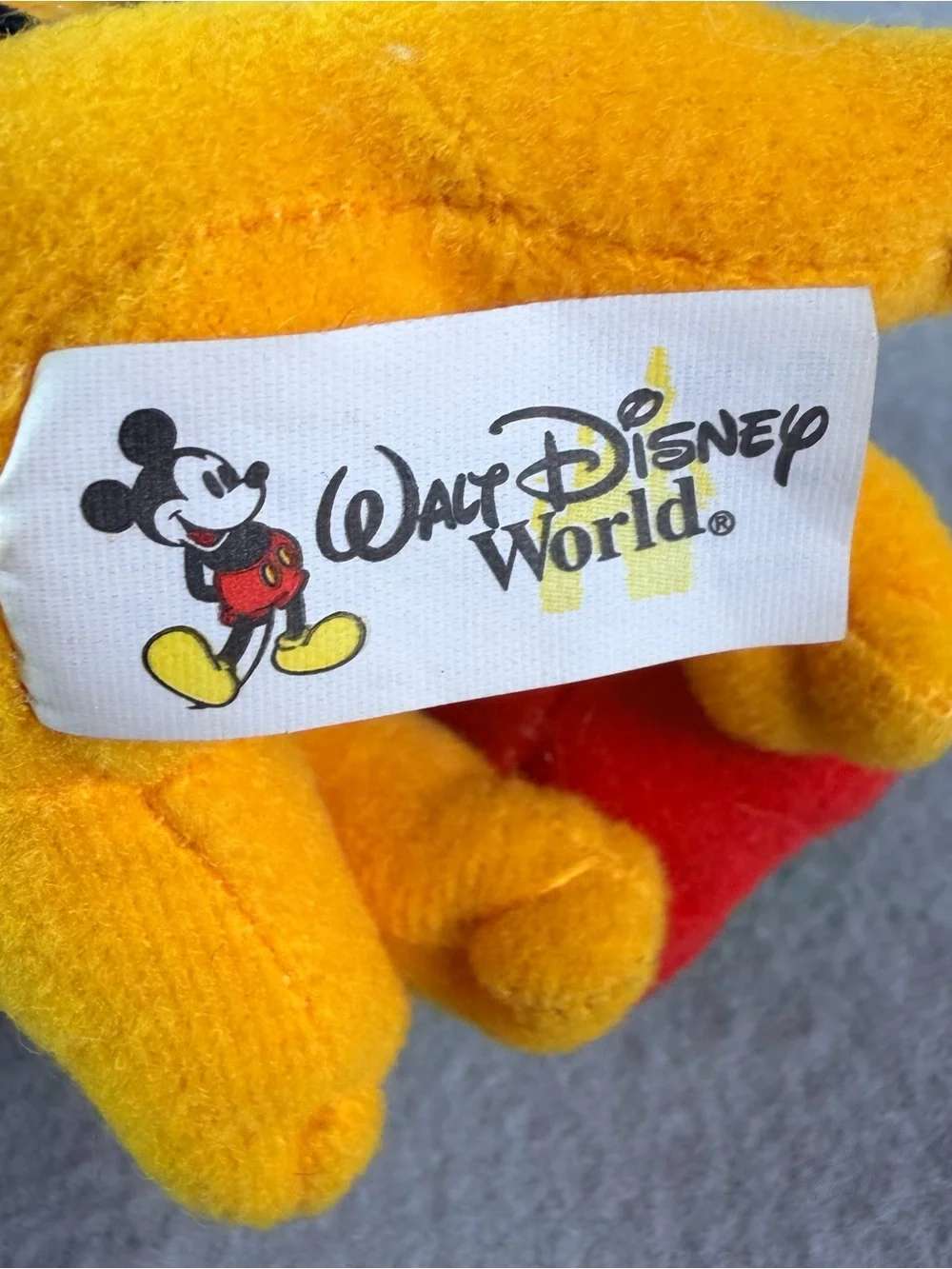 Walt Disney World Exclusive Pluto 4” Ornament Stuffed Plush Doll Christmas